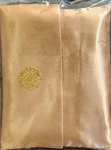 3 Piece prayer Mat - Golden